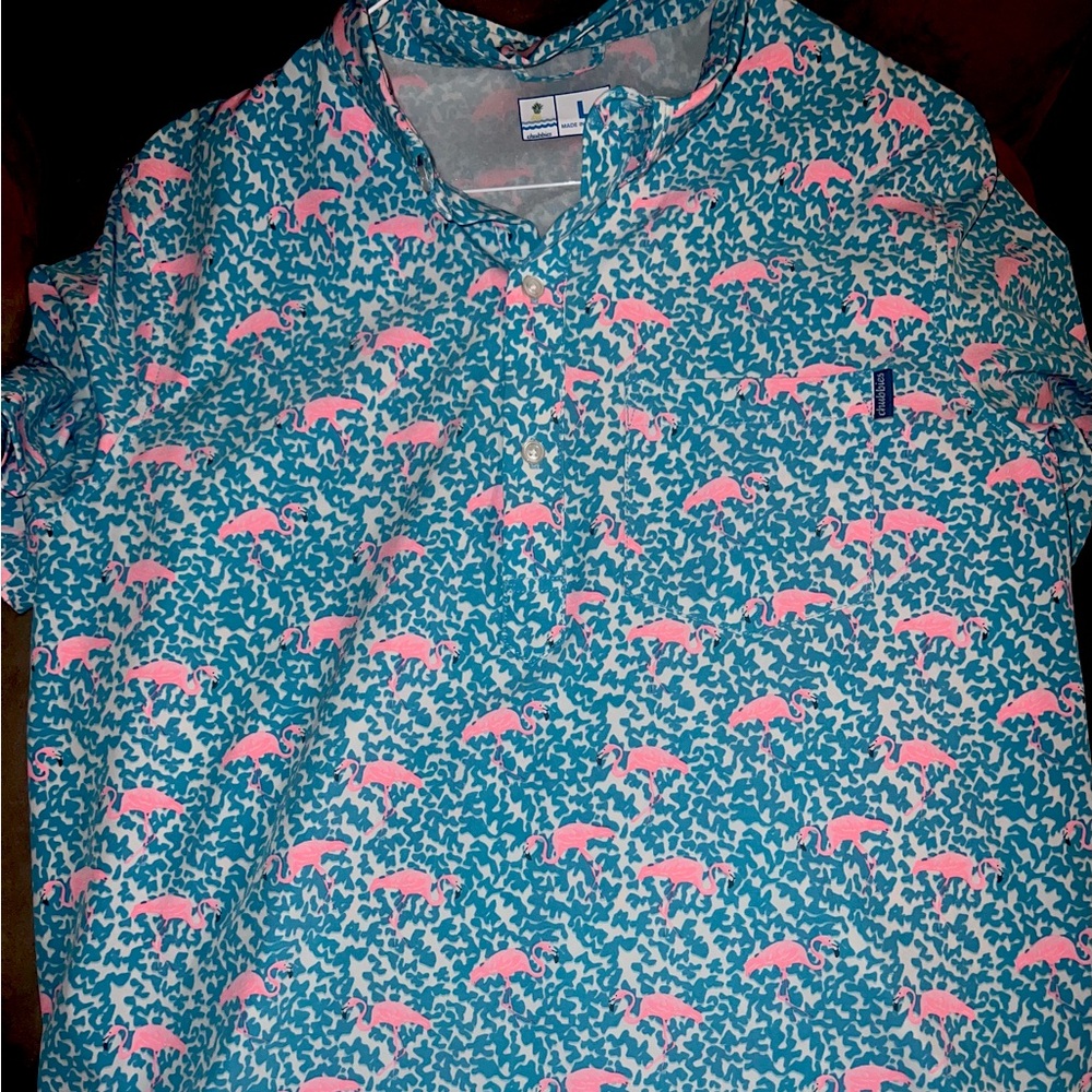 Chubbies Mens Shirt. Short sleeve. Size Large